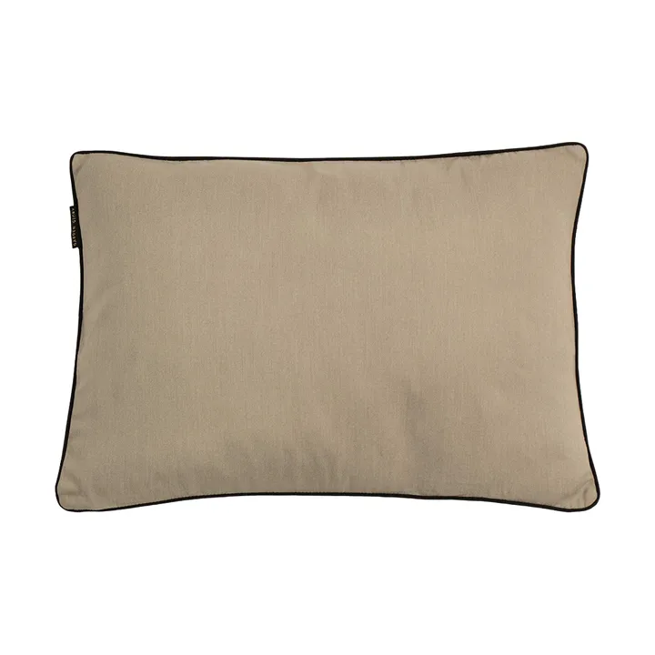 Coussin Garden Glory - Beige avec bord noir 50x70 cm - Garden Glory