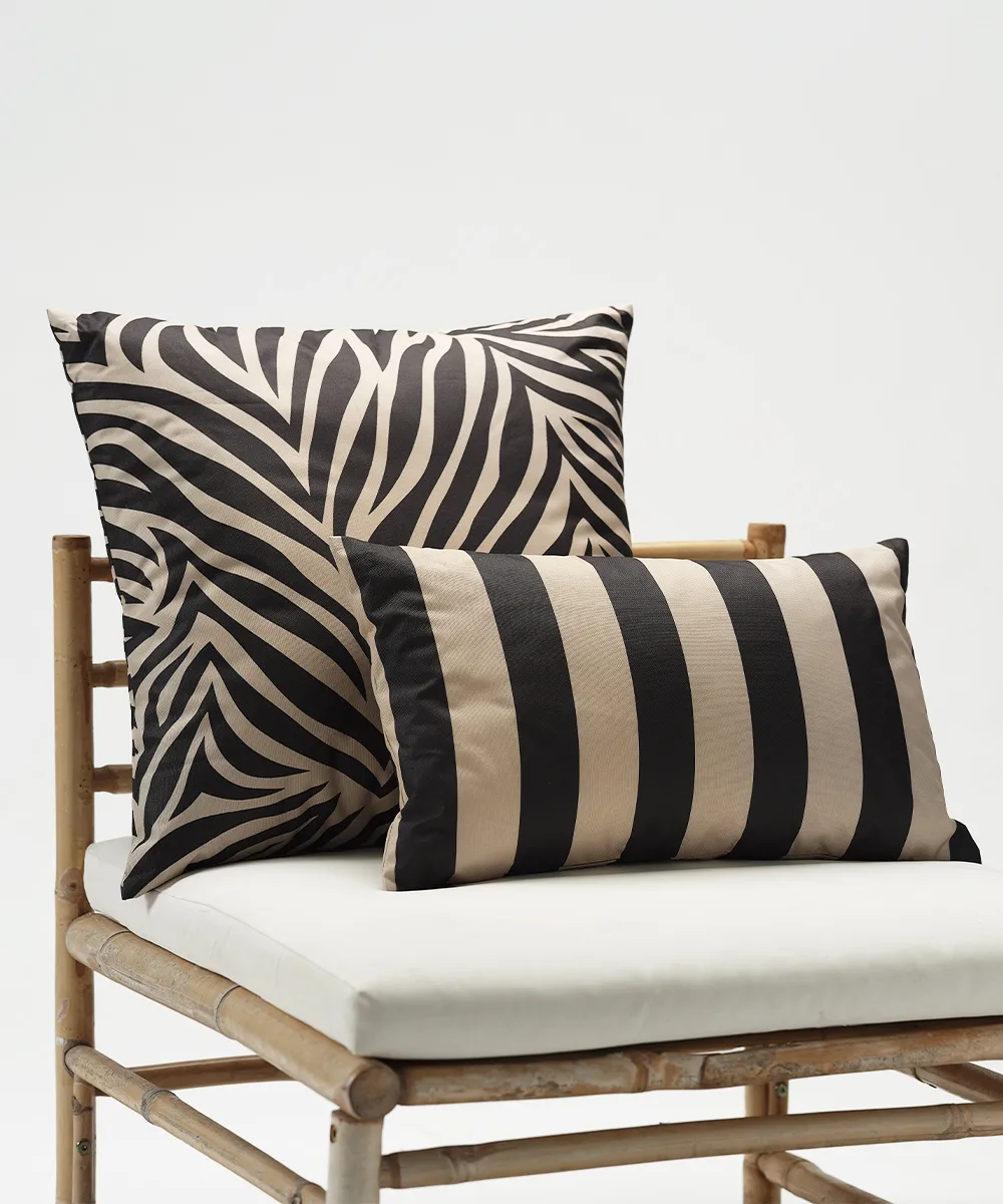 Coussin Garden Glory Outdoor 50x50 cm, Zebra Garden Glory