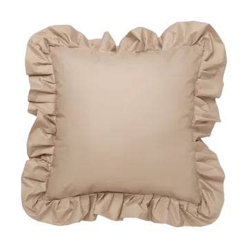 Coussin Garden Glory Outdoor avec volants 45x45 cm - Beige - Garden Glory