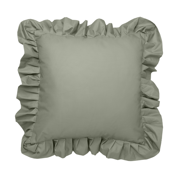 Coussin Garden Glory Outdoor avec volants 45x45 cm - Vert - Garden Glory