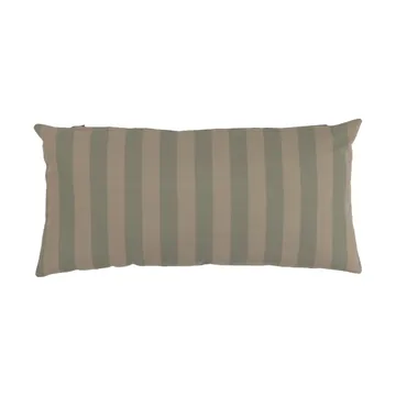 Coussin rayé Garden Glory - Eucalyptus vert-beige, 25x50 cm - Garden Glory
