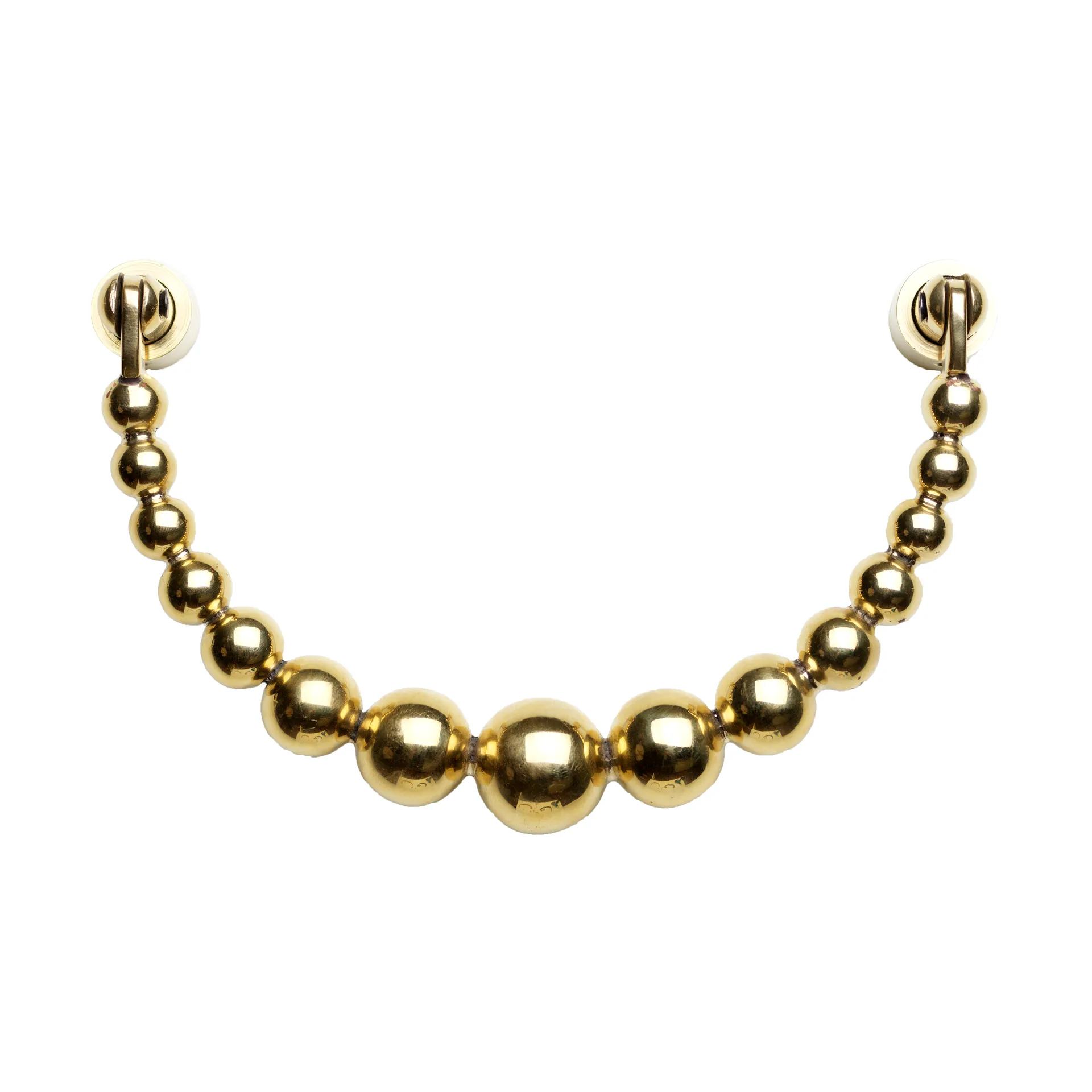 Heurtoir Garden Glory, Polished brass Garden Glory