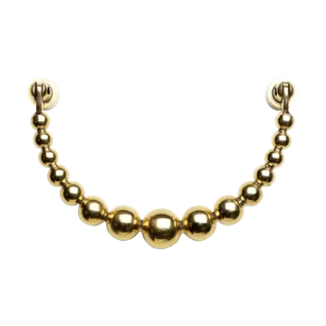 Heurtoir Garden Glory - Polished brass - Garden Glory