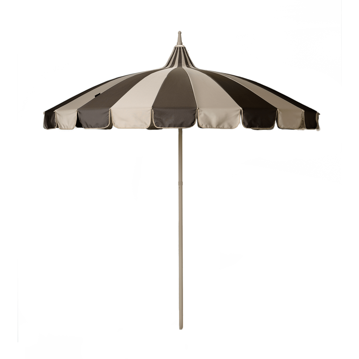 Garden Glory Parasol Garden Glory Outdoor Beige-brun bande
