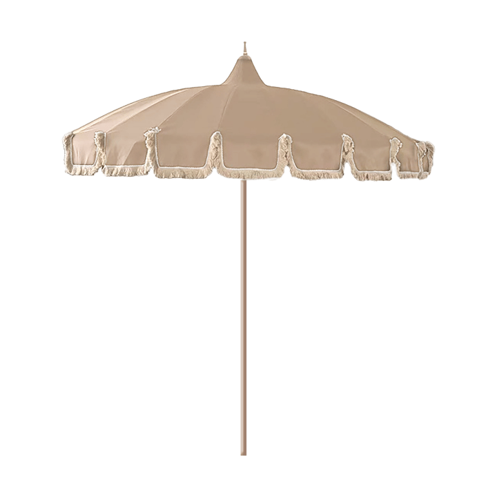 Parasol Garden Glory Outdoor - Beige frange - Garden Glory
