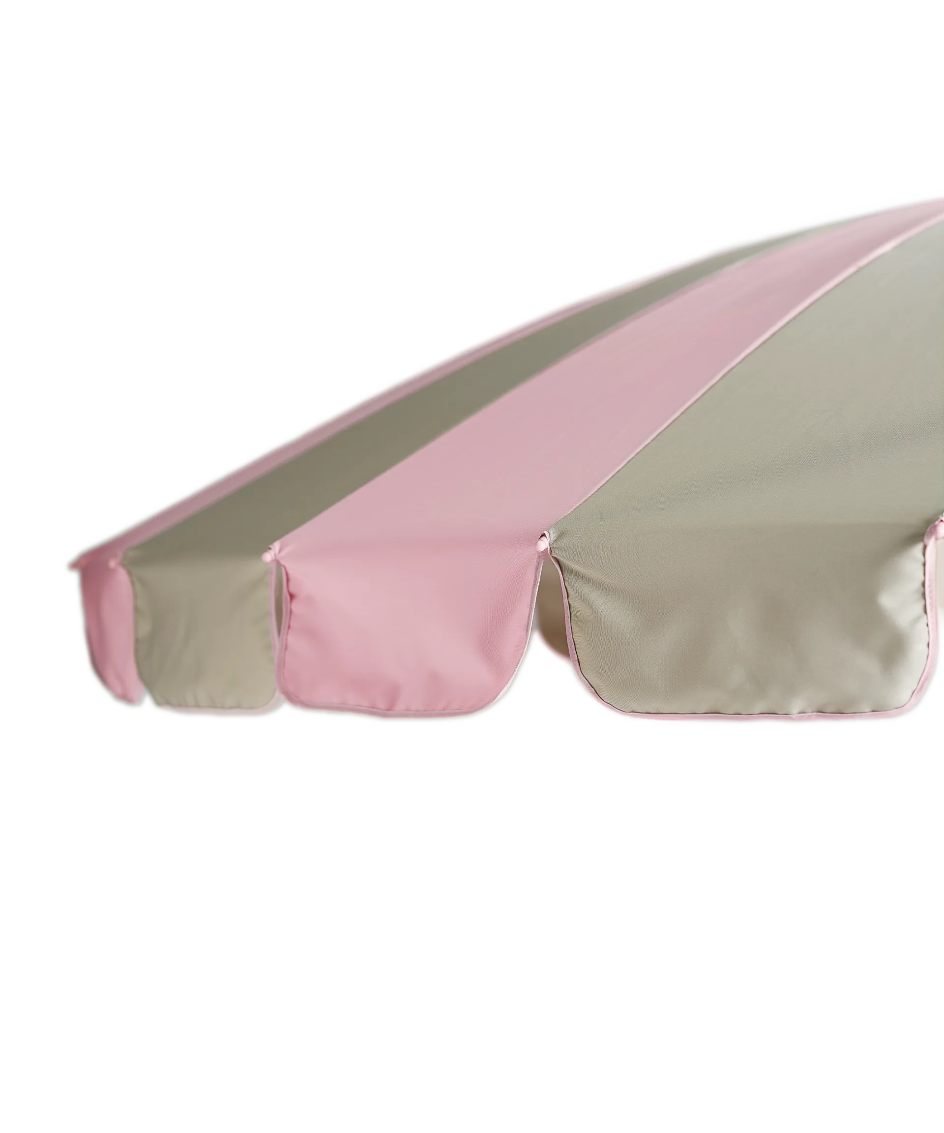 Parasol Garden Glory Outdoor, Pink-beige stripe Garden Glory
