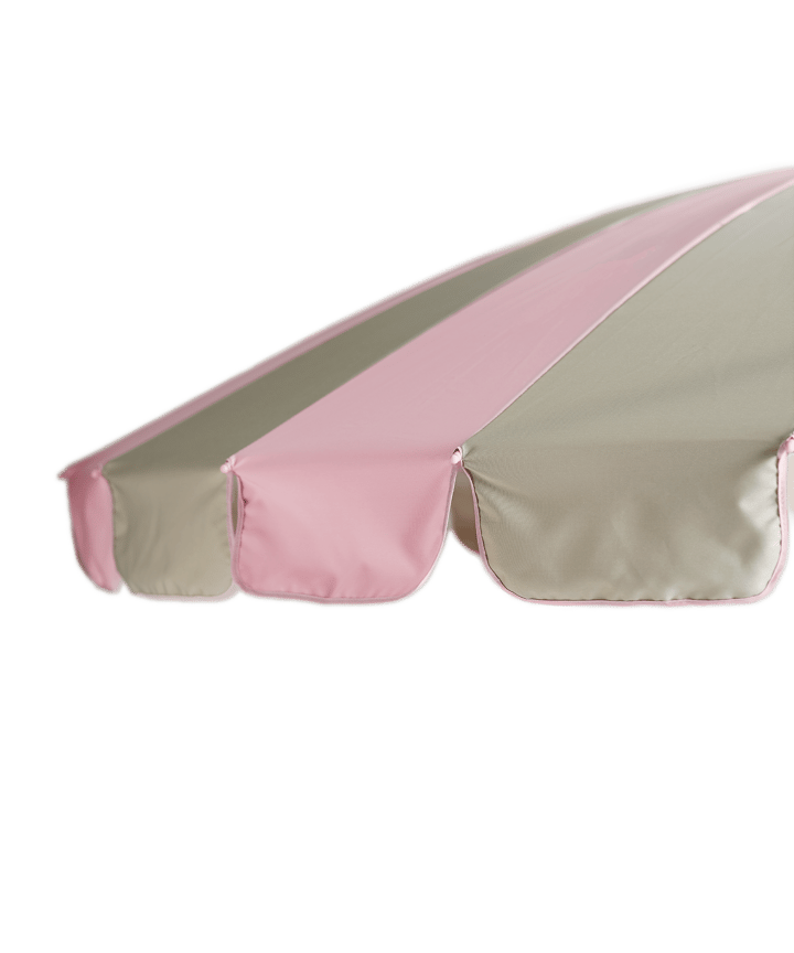 Parasol Garden Glory Outdoor, Pink-beige stripe Garden Glory