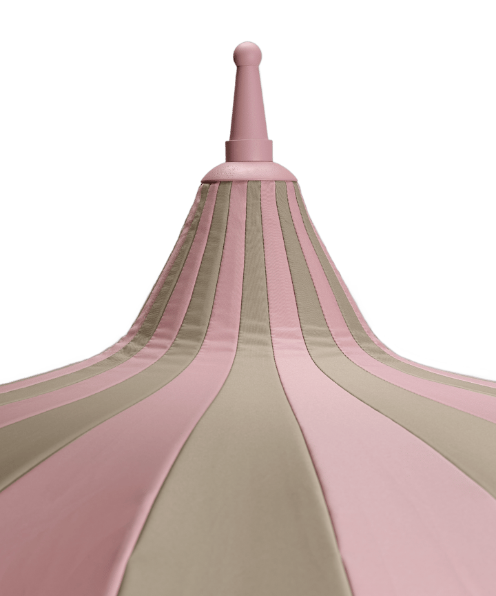 Parasol Garden Glory Outdoor, Pink-beige stripe Garden Glory