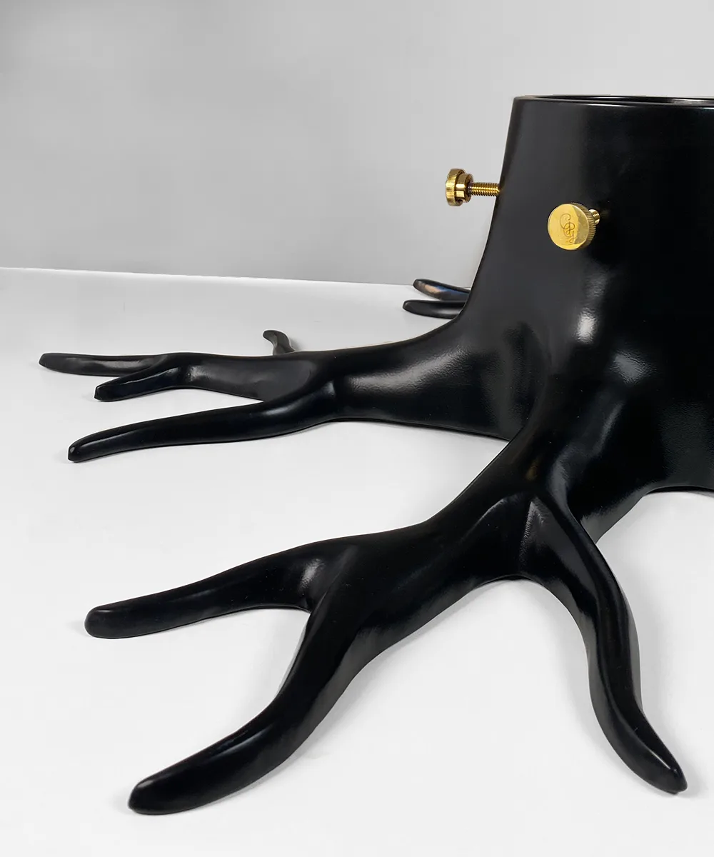 Support pour sapin de Noël Garden Glory large, Black matte Garden Glory