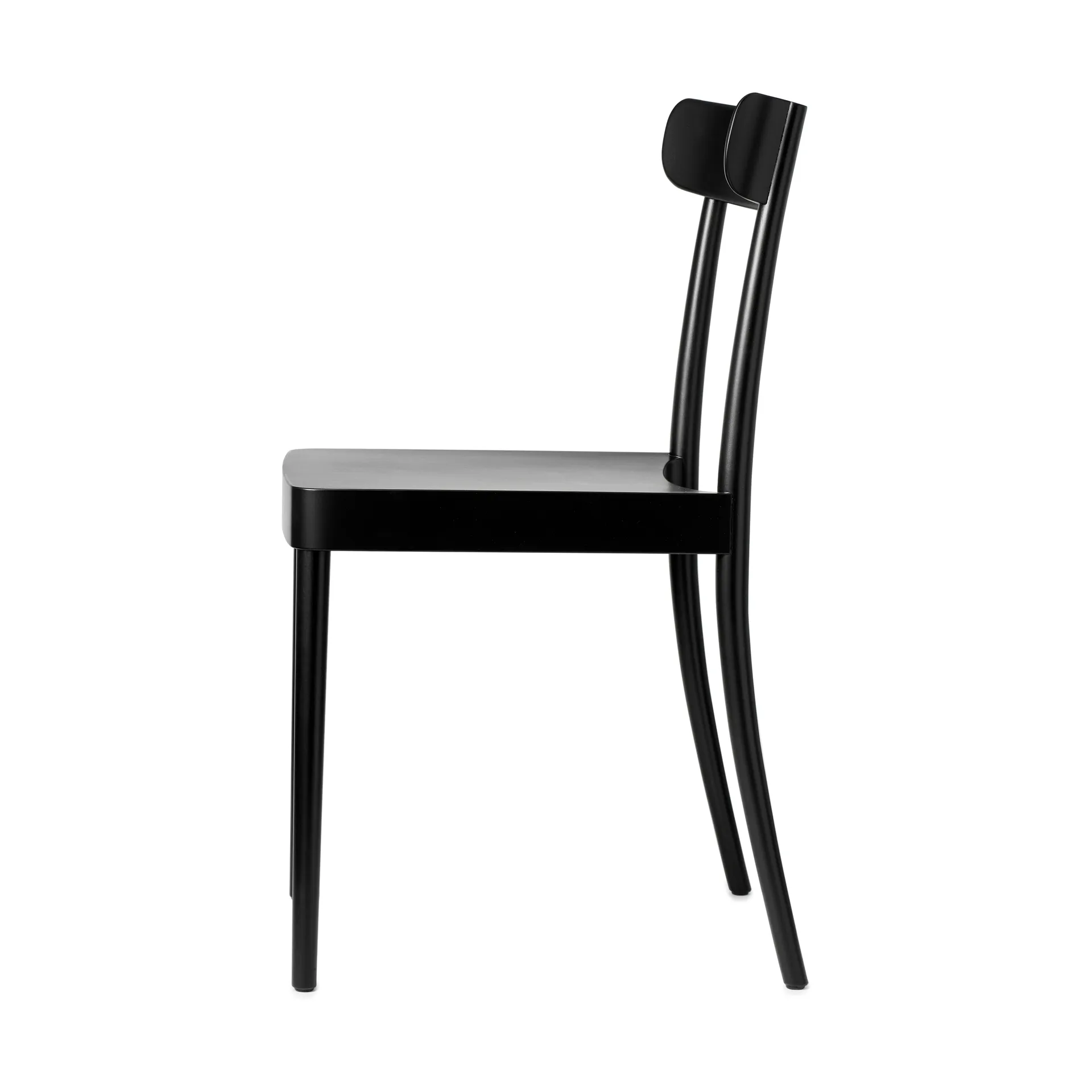 Chaise Petite, Siège plaqué noir Gärsnäs