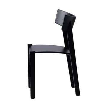 Chaise Tati - Siège plaqué hêtre - teinté noir - Gärsnäs