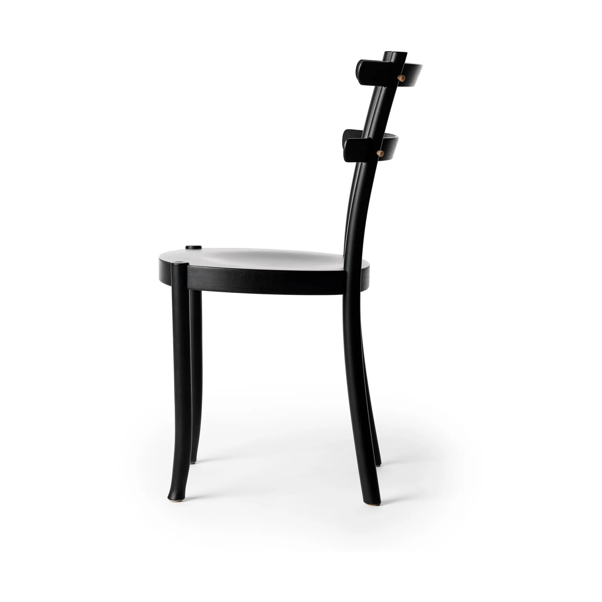 Chaise Wood, Hêtre - teinture noire Gärsnäs