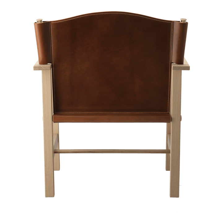 Fauteuil Ferdinand - Chêne non traité - cuir Tärnsjö cognac - Gärsnäs