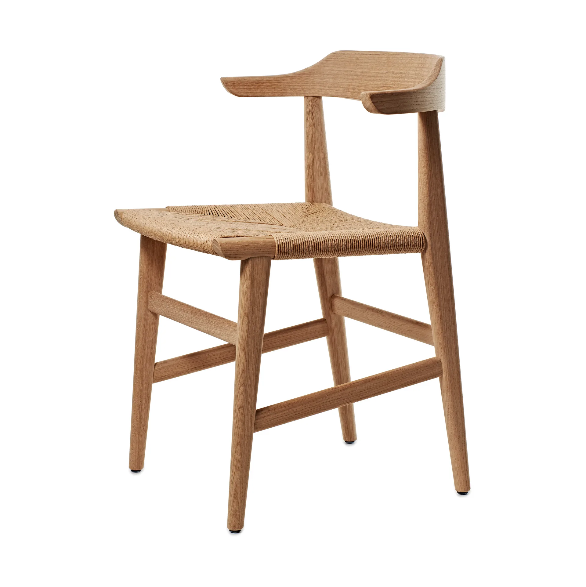 Fauteuil Hedda, Cordon en papier-chêne-naturel Gärsnäs