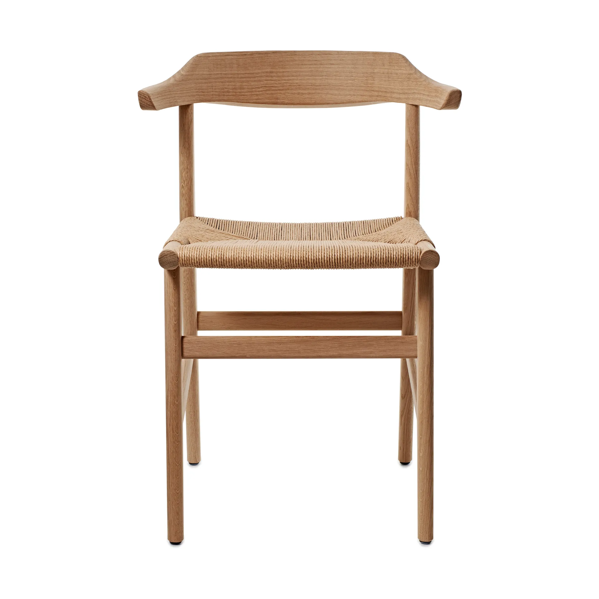 Fauteuil Hedda, Cordon en papier-chêne-naturel Gärsnäs