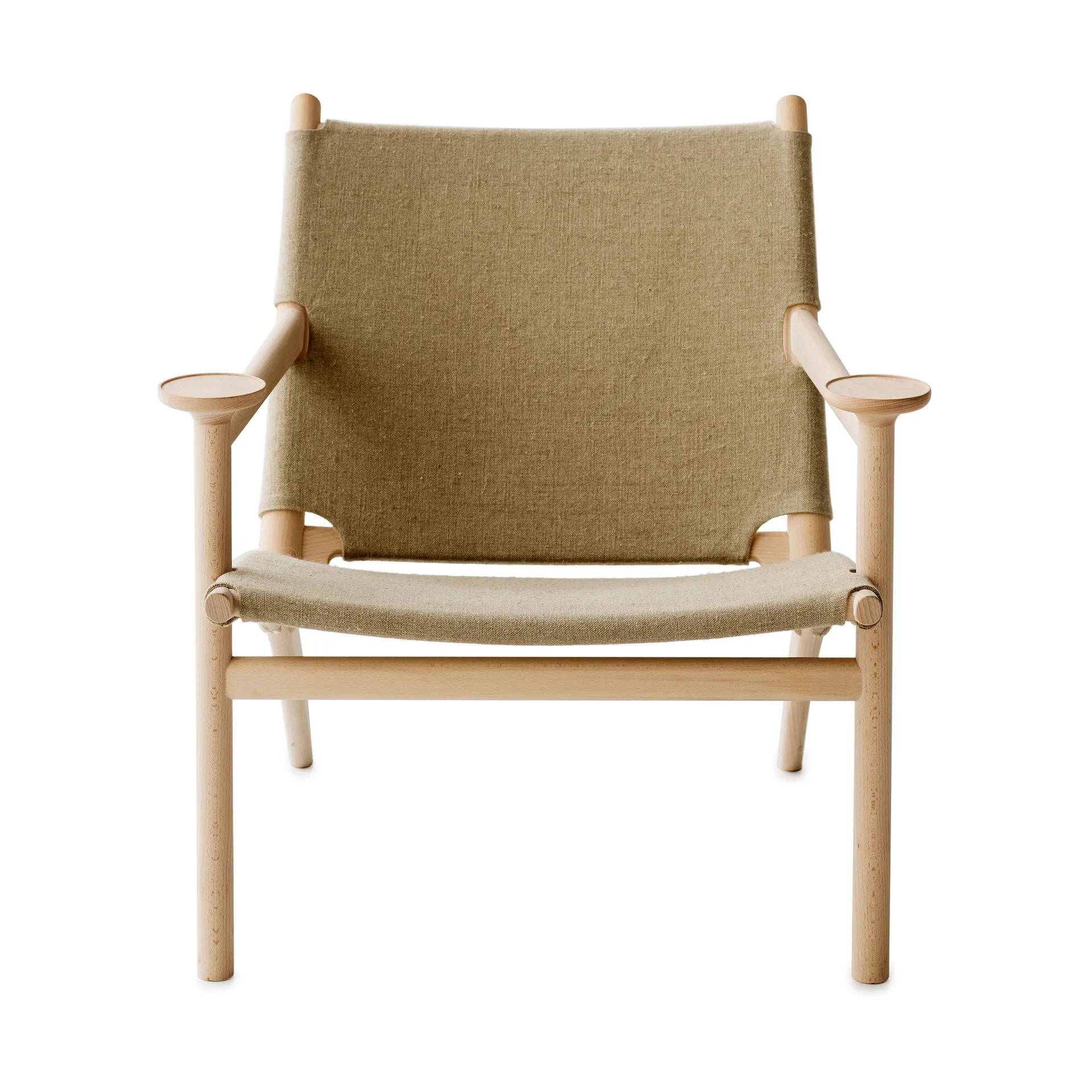 Fauteuil Hedwig, Hêtre-blanc-tissu canvas Gärsnäs