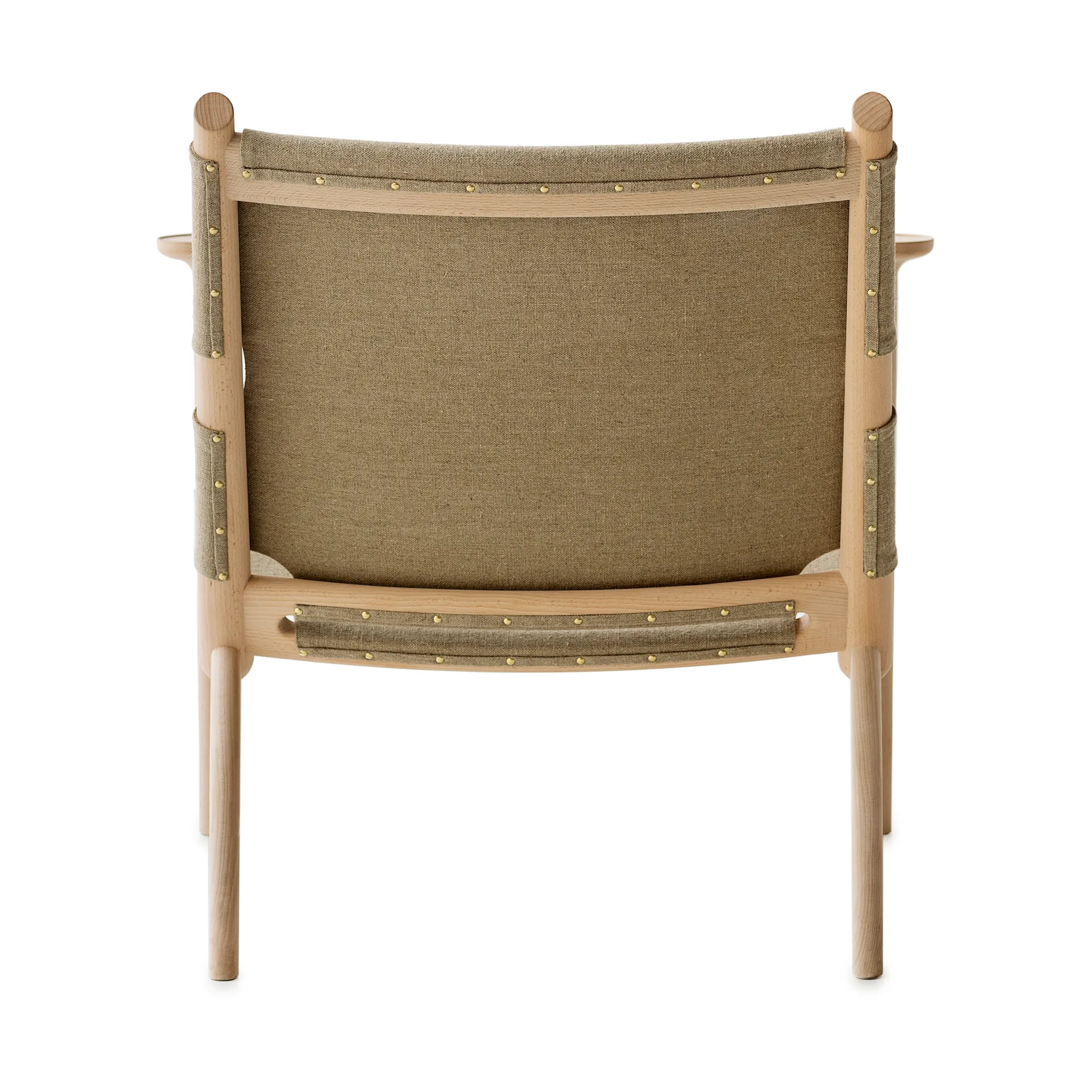 Fauteuil Hedwig, Hêtre-blanc-tissu canvas Gärsnäs