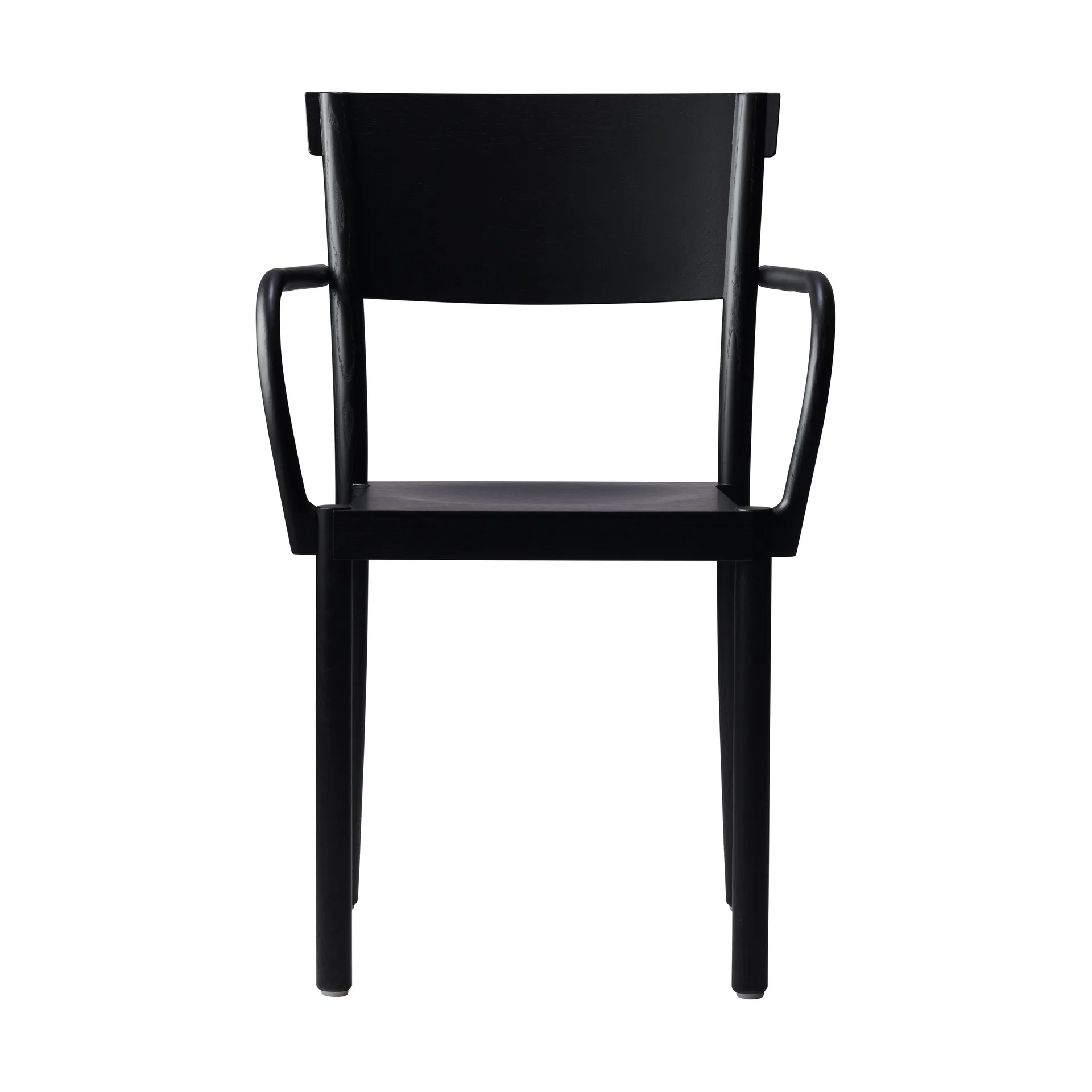 Fauteuil Light & Easy, Assise plaquée en frêne noir Gärsnäs