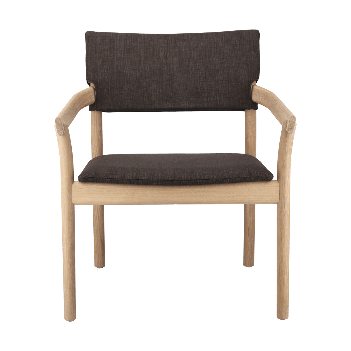 Gärsnäs Fauteuil Vyn avec dossier rembourré Monocoat natural-Lido 46 mole
