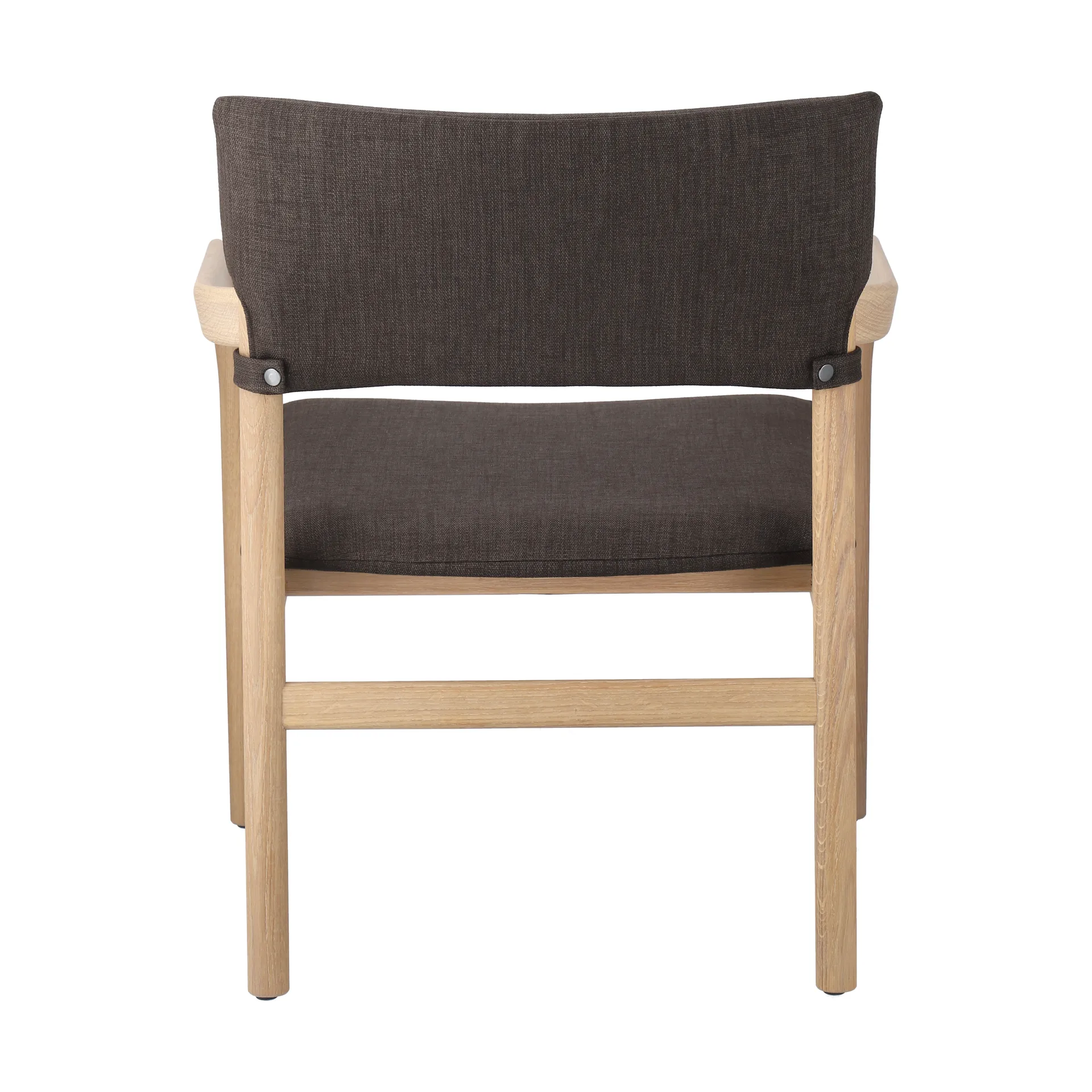 Fauteuil Vyn avec dossier rembourré, Monocoat natural-Lido 46 mole Gärsnäs
