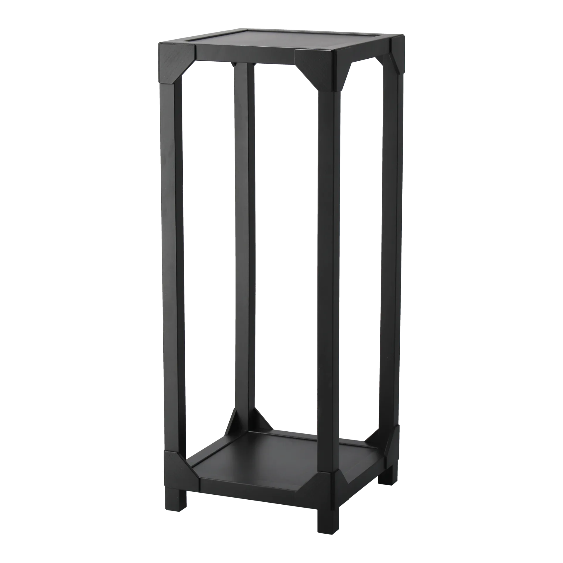 Piédestal Bleck placage, Hêtre - teinture noire Gärsnäs