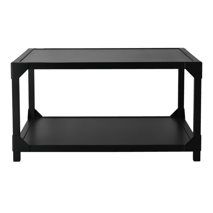 Table Basse Bleck 75x75 cm placage - Hêtre - teinture noire - Gärsnäs