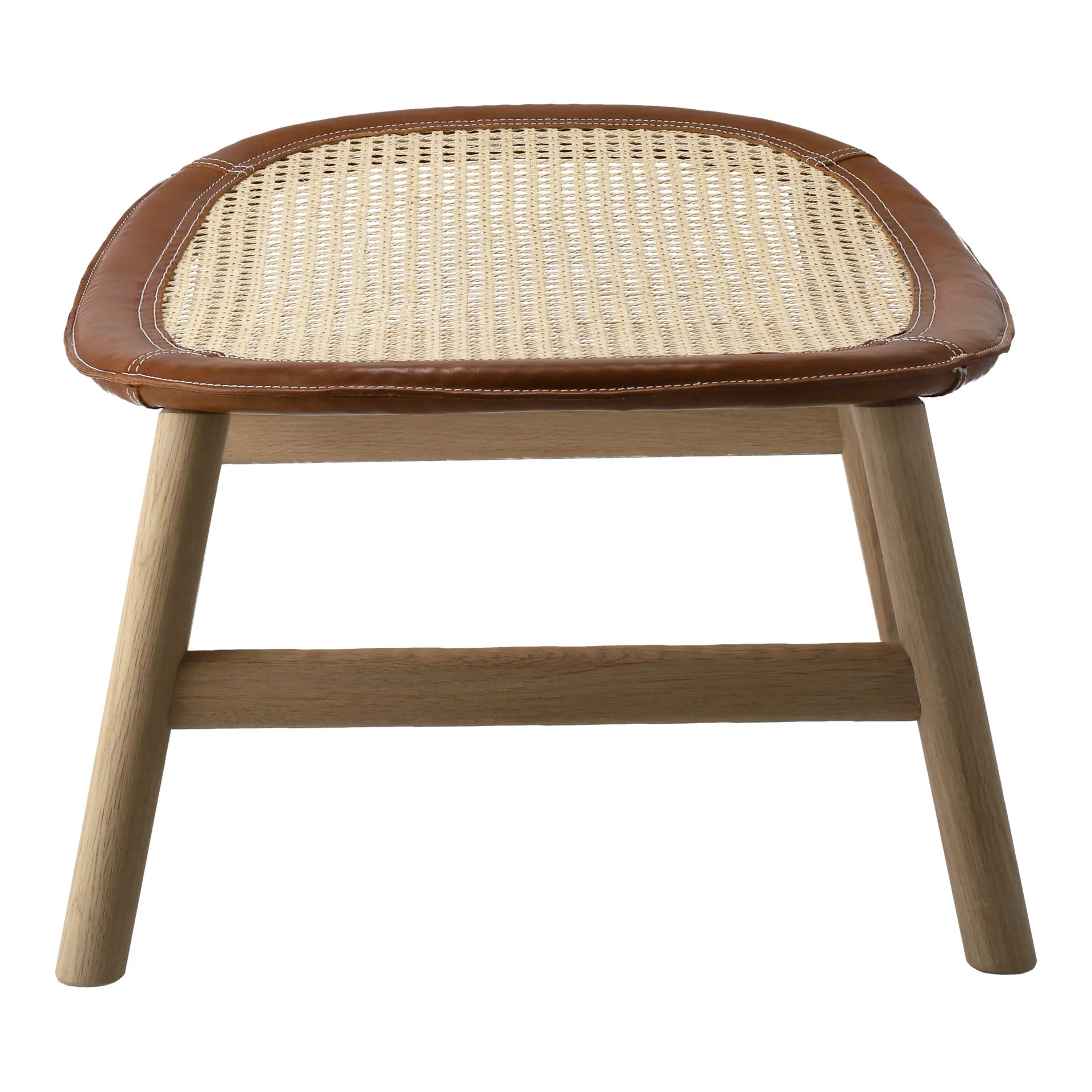 Tabouret Dandy, Chêne-naturel-cuir Tärnsjö cognac Gärsnäs