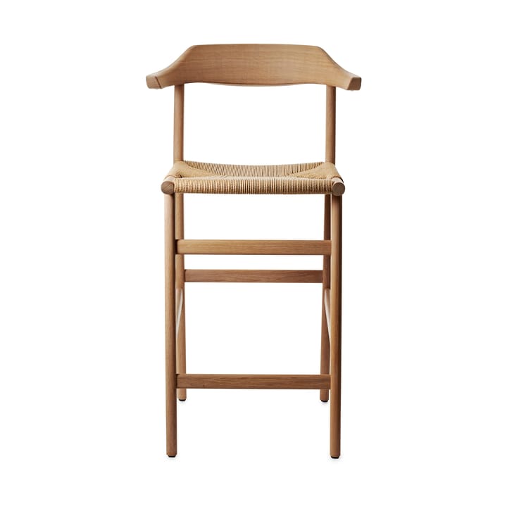 Tabouret de bar Hedda - Corde à papier Chêne-natural nature - Gärsnäs