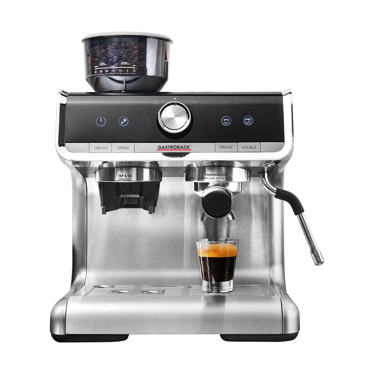 Gastroback Gastroback Design 42616 machine à espresso barista pro Argent