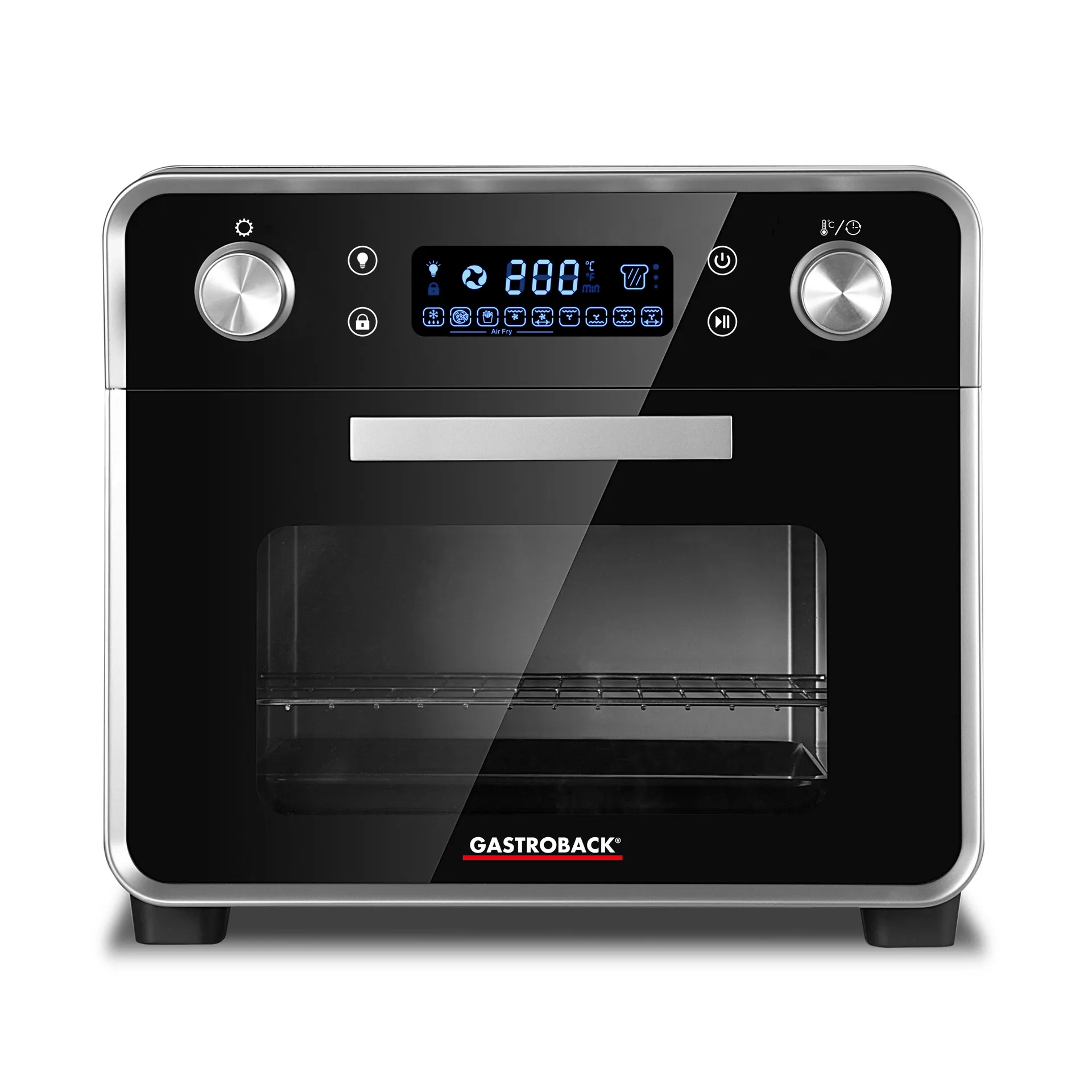 Gastroback Design 42815 four et airfryer 5-en-1, Argent Gastroback