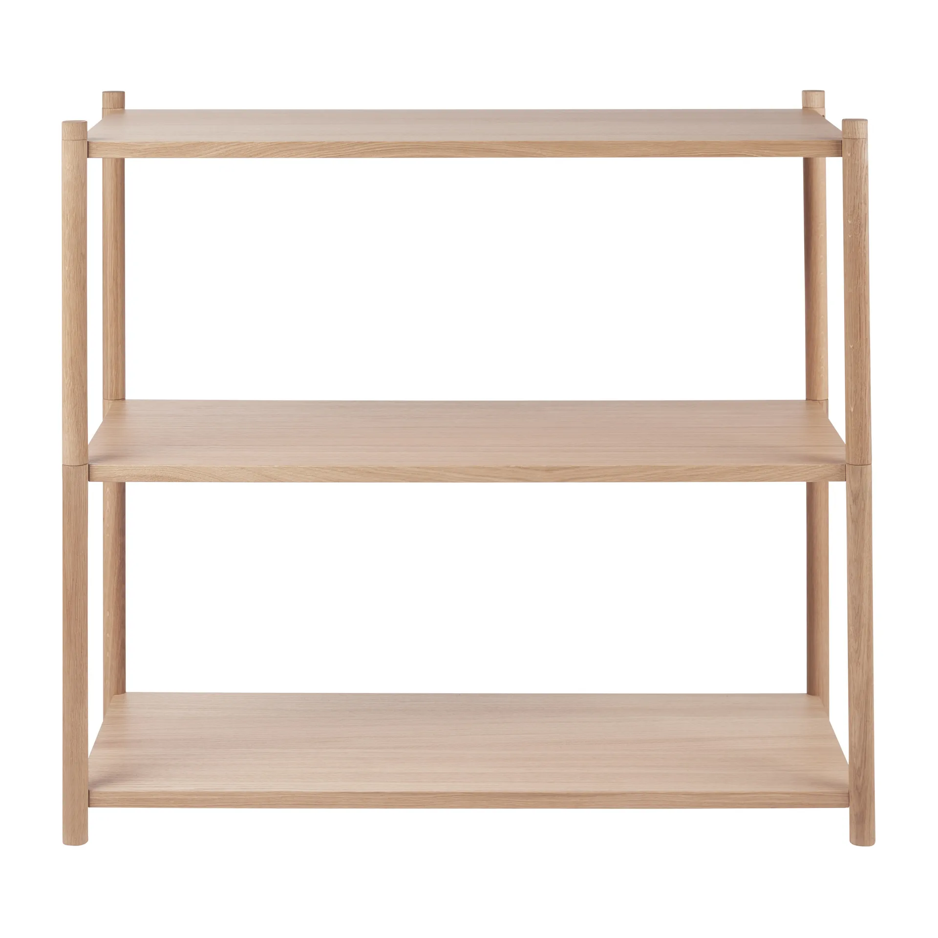 Bibliothèque Sceene bookcase A, Chêne clair Gejst
