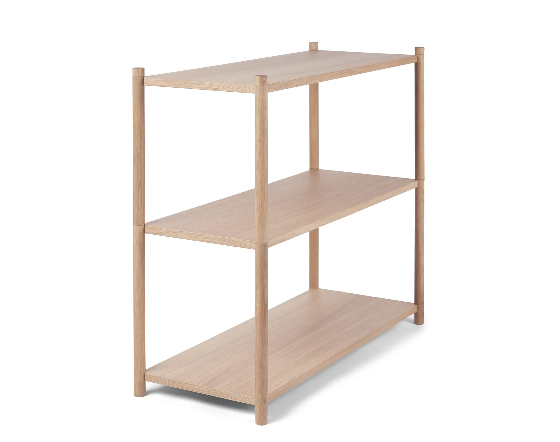 Bibliothèque Sceene bookcase A, Chêne clair Gejst