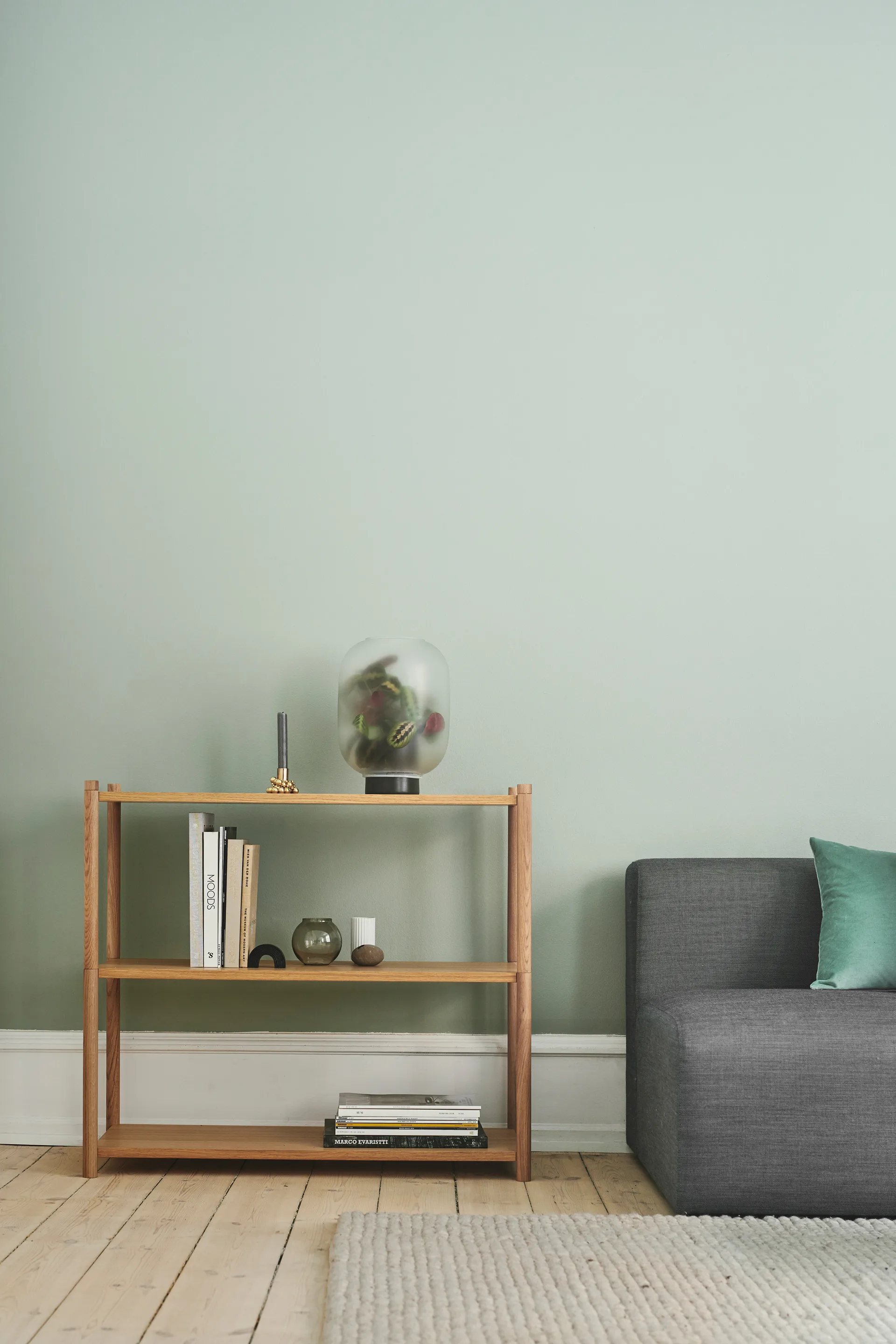 Bibliothèque Sceene bookcase A, Chêne clair Gejst