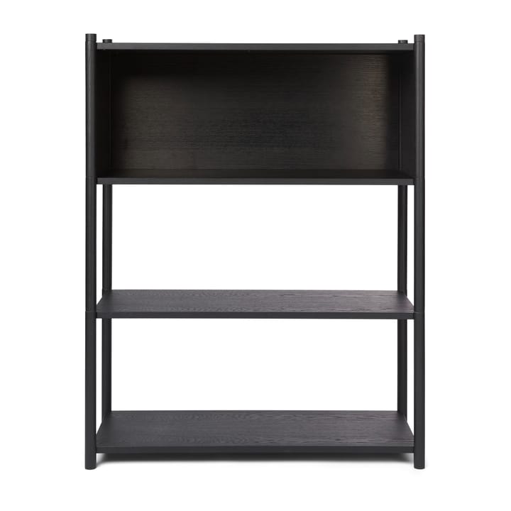 Bibliothèque Sceene bookcase B - Chêne teinté noir - Gejst