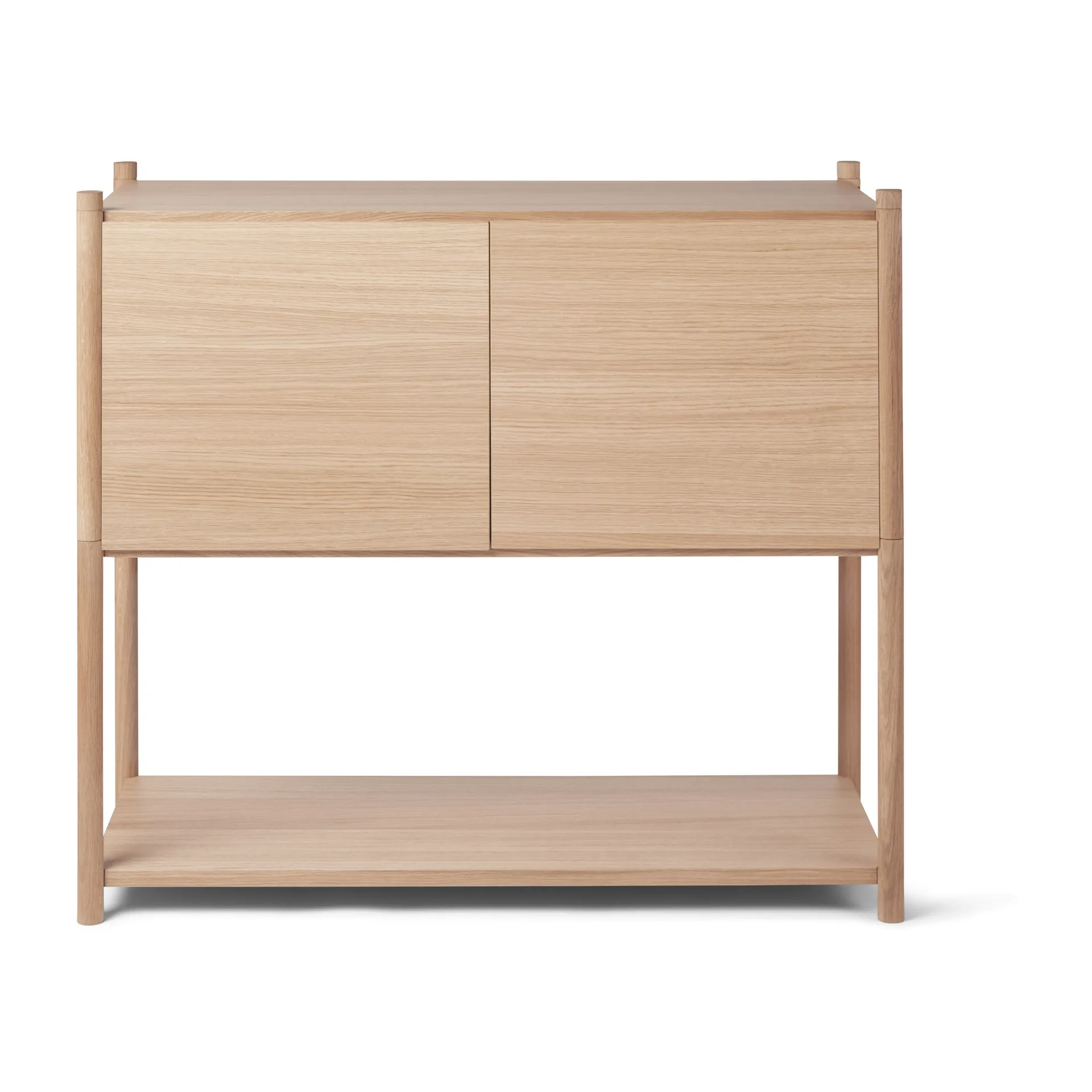Bibliothèque Sceene bookcase C, Chêne clair Gejst
