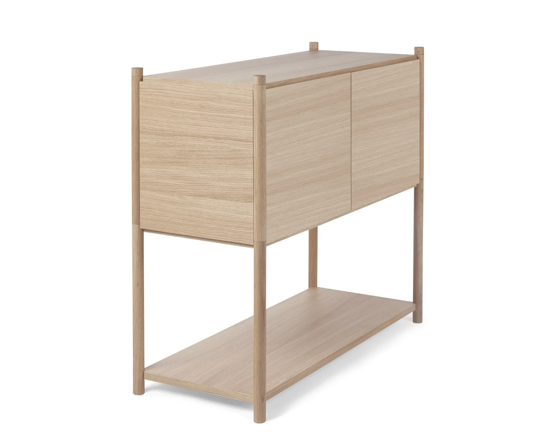 Bibliothèque Sceene bookcase C, Chêne clair Gejst