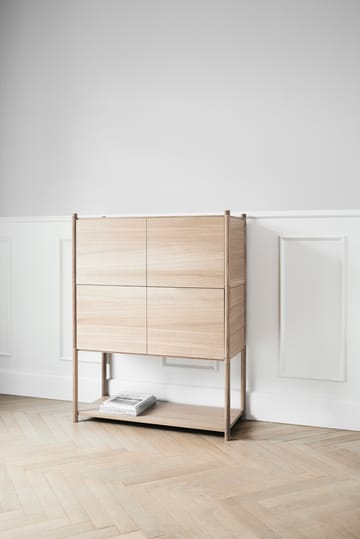 Bibliothèque Sceene bookcase E - Chêne clair - Gejst