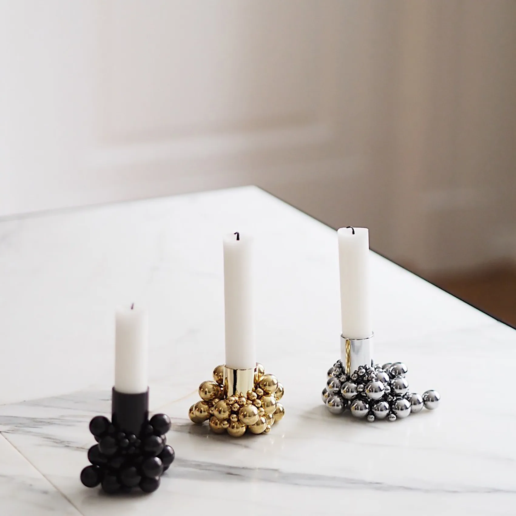 Bougeoir Molekyl 1, Laiton Gejst