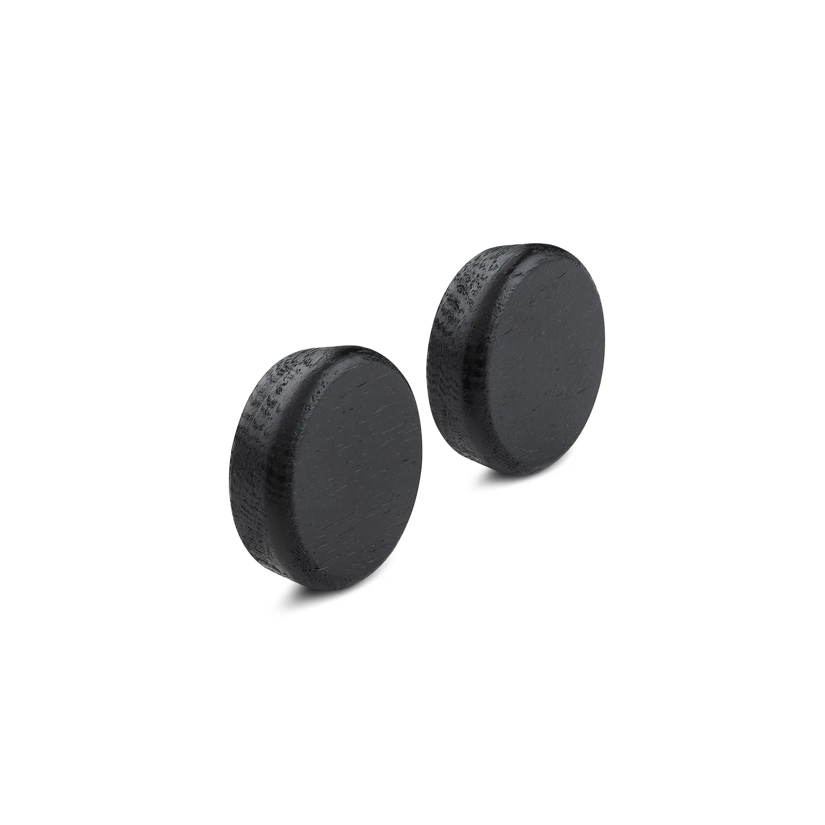 Boutons Flex Button pour bande magnétique lot de 2, Chêne peint noir Gejst