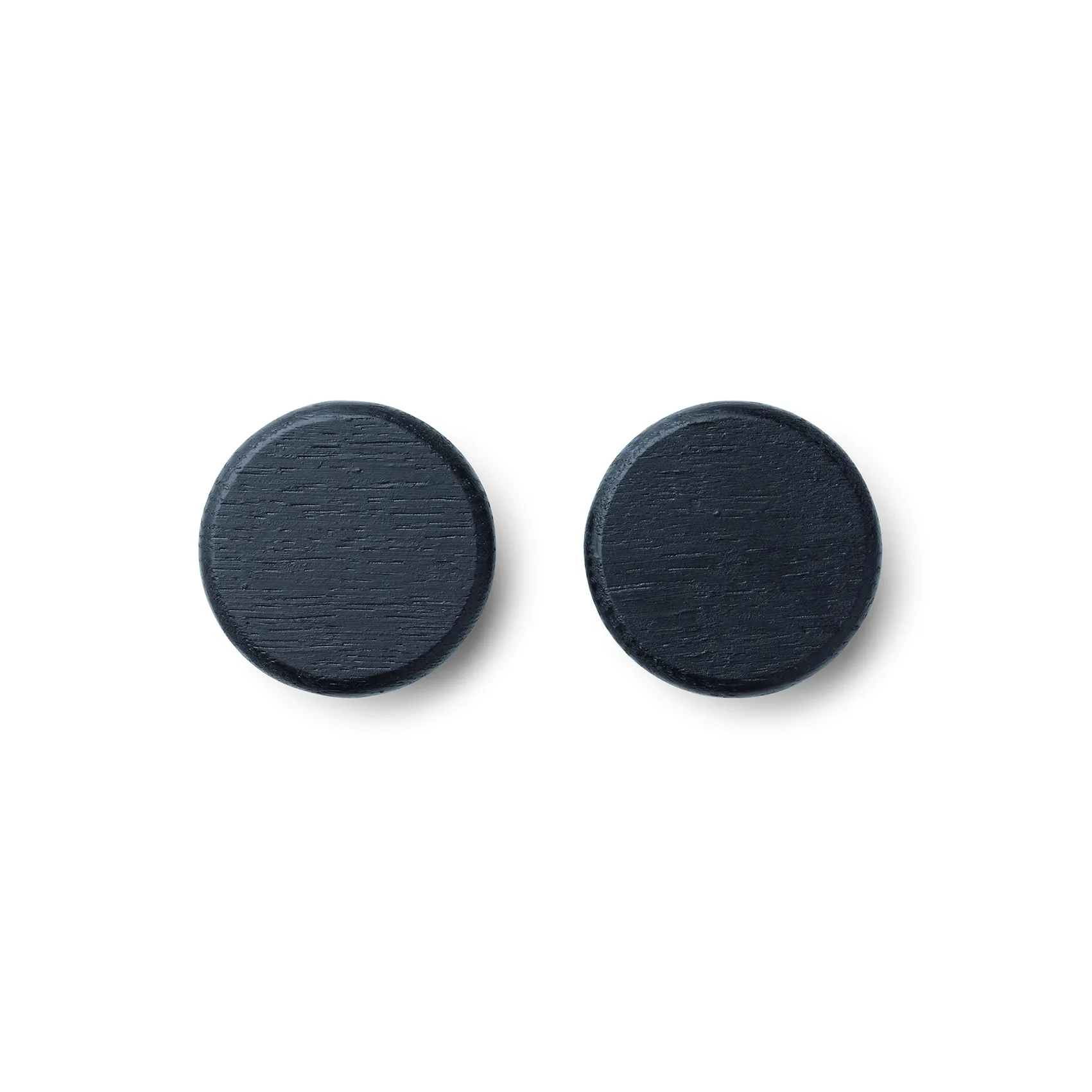Boutons Flex Button pour bande magnétique lot de 2, Chêne peint noir Gejst