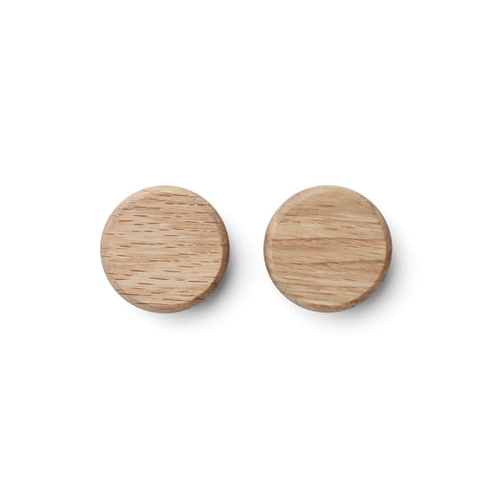Boutons Flex Button pour bande magnétique lot de 2, Chêne Gejst