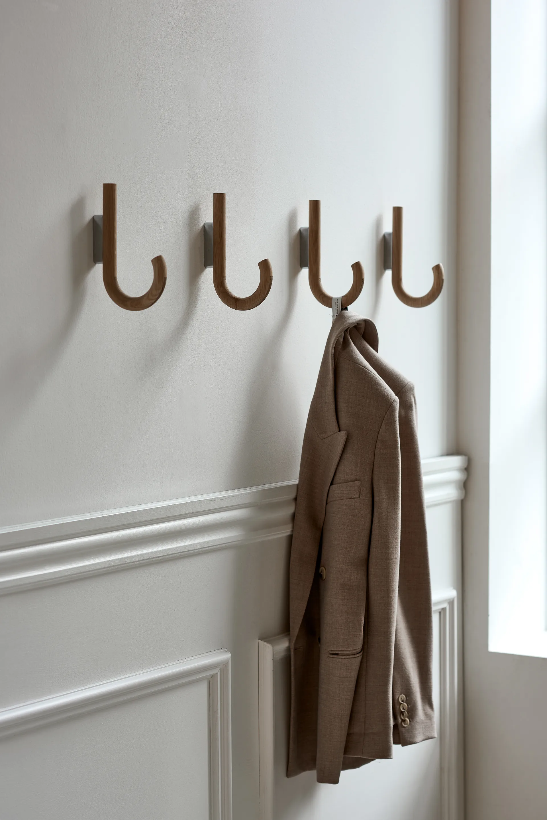 Crochet Hook 19 cm, Chêne-chrome Gejst