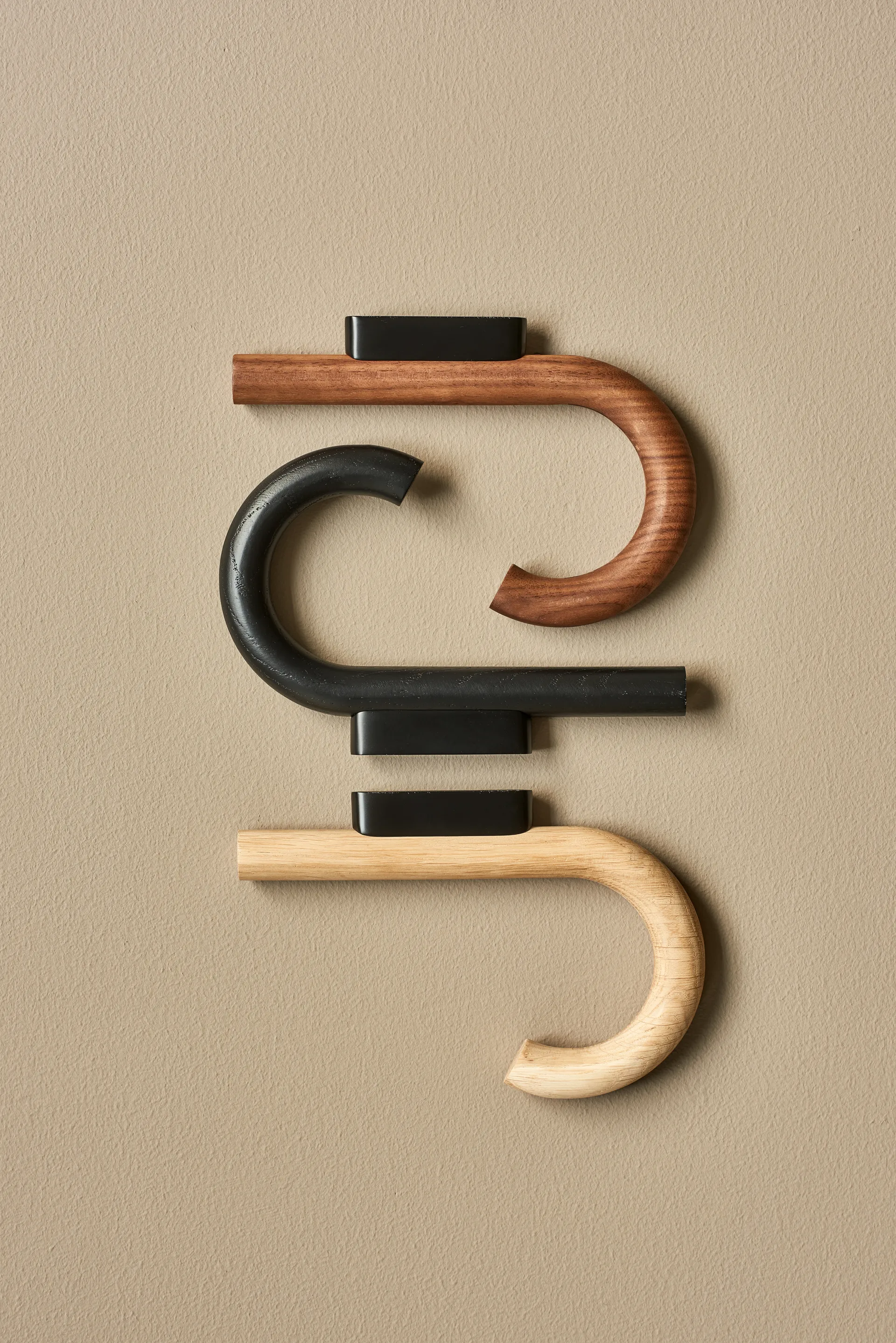 Crochet Hook 19 cm, Chêne-noir Gejst