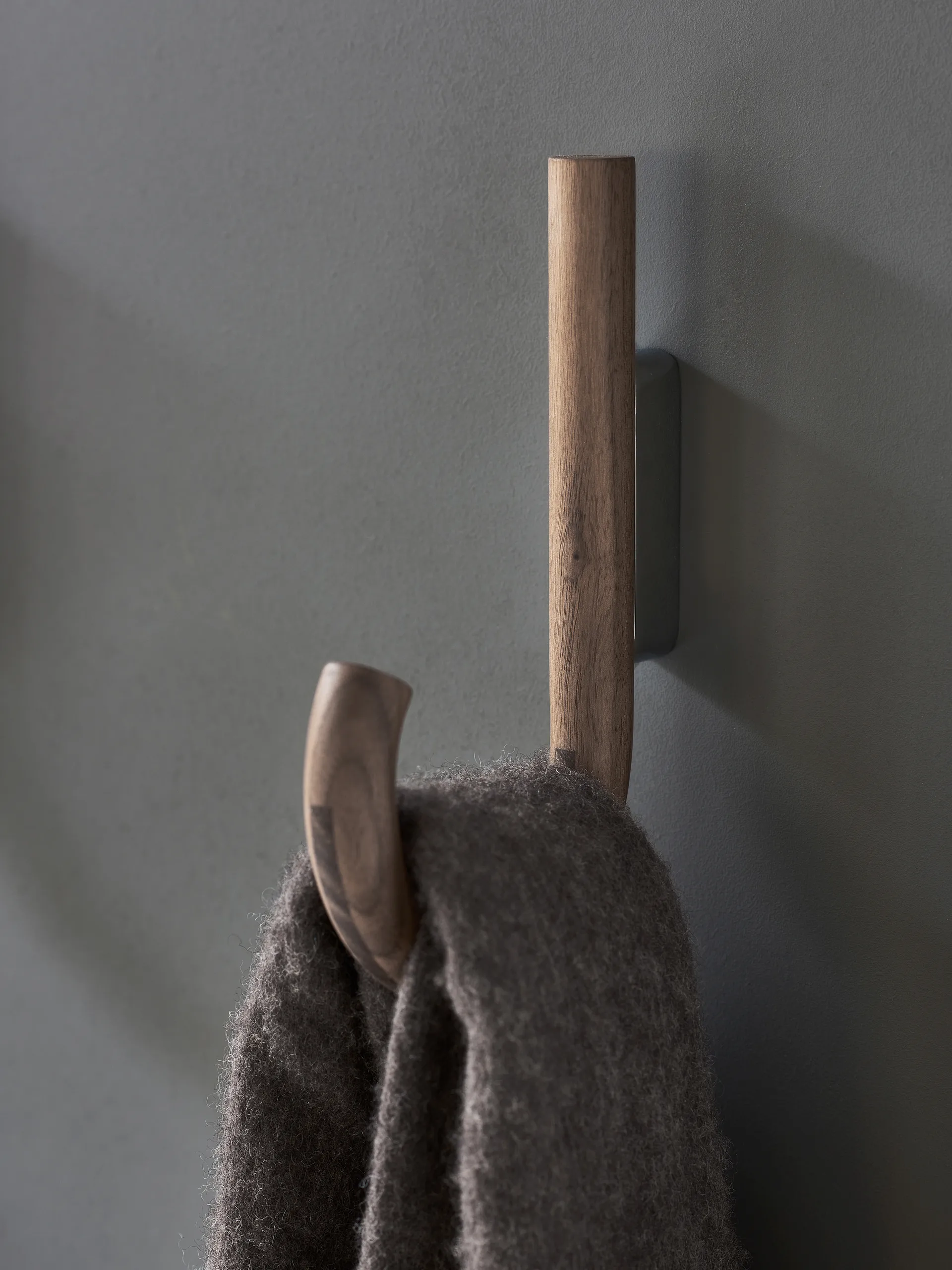 Crochet Hook 19 cm, Noyer-noir Gejst