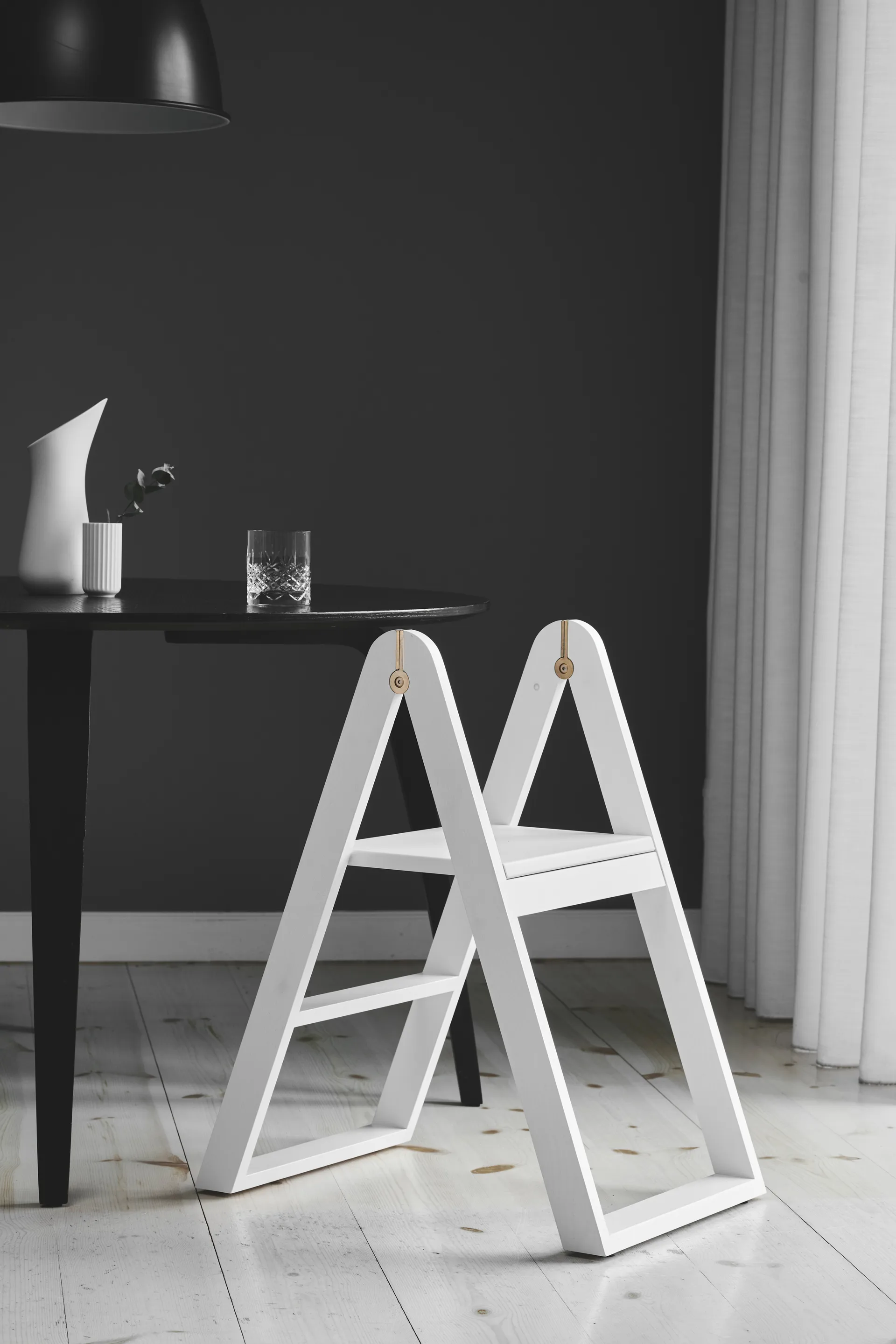 Echelle escabeau Reech stepladder, Blanc Gejst