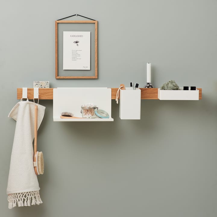 Etagère Flex Shelf 21 cm, Blanc Gejst