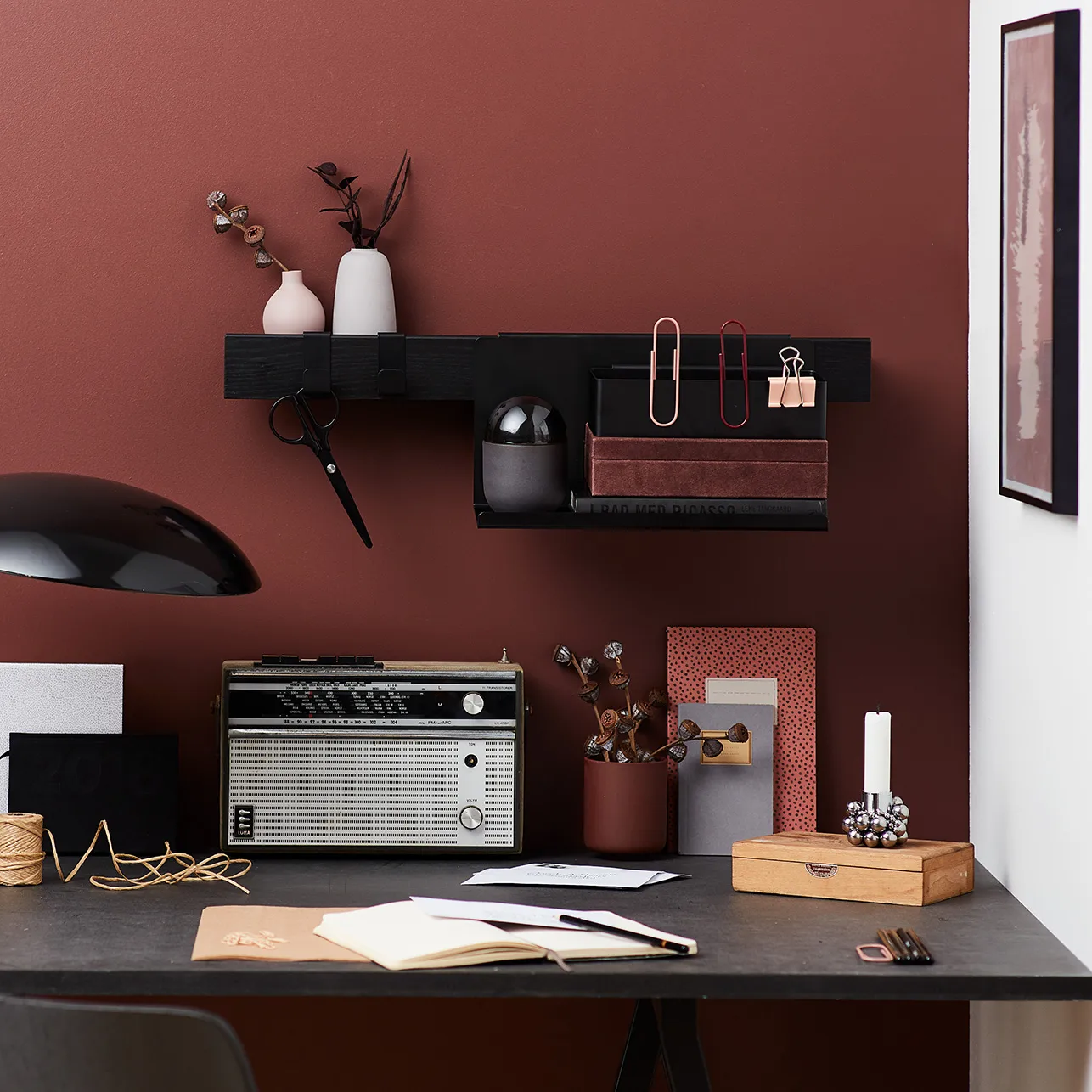 Etagère Flex Side Table 32 cm, Noir Gejst