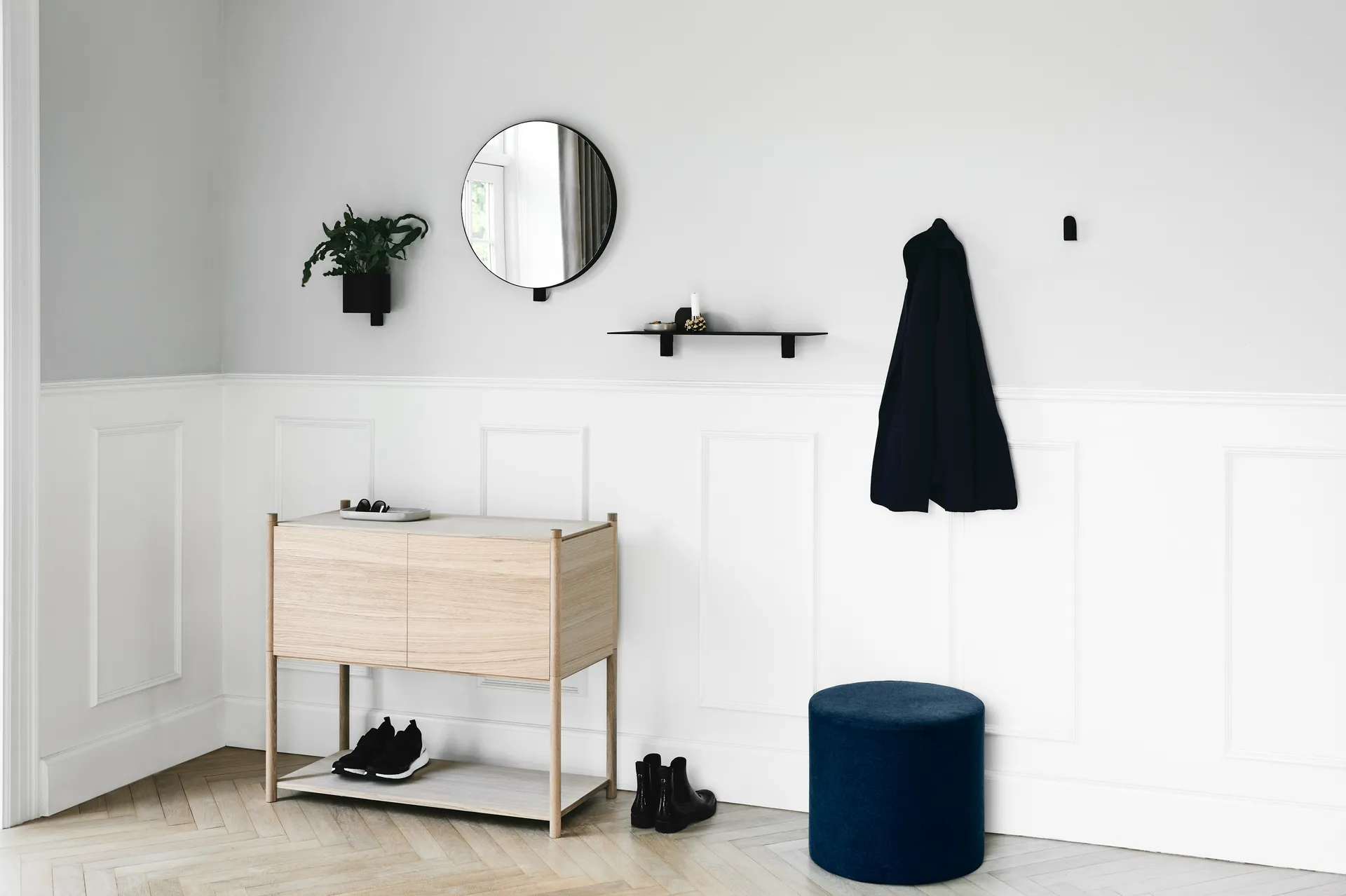 Étagère Kollage 60 cm, Noir Gejst