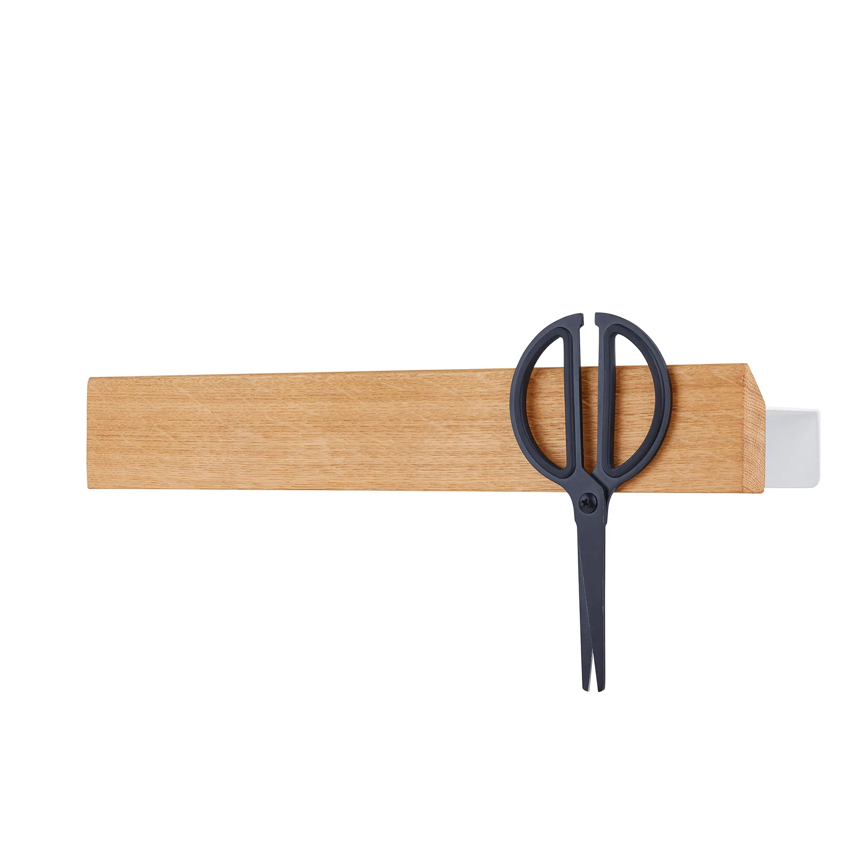 Étagère magnétique Flex Rail 40 cm, Chêne-blanc Gejst