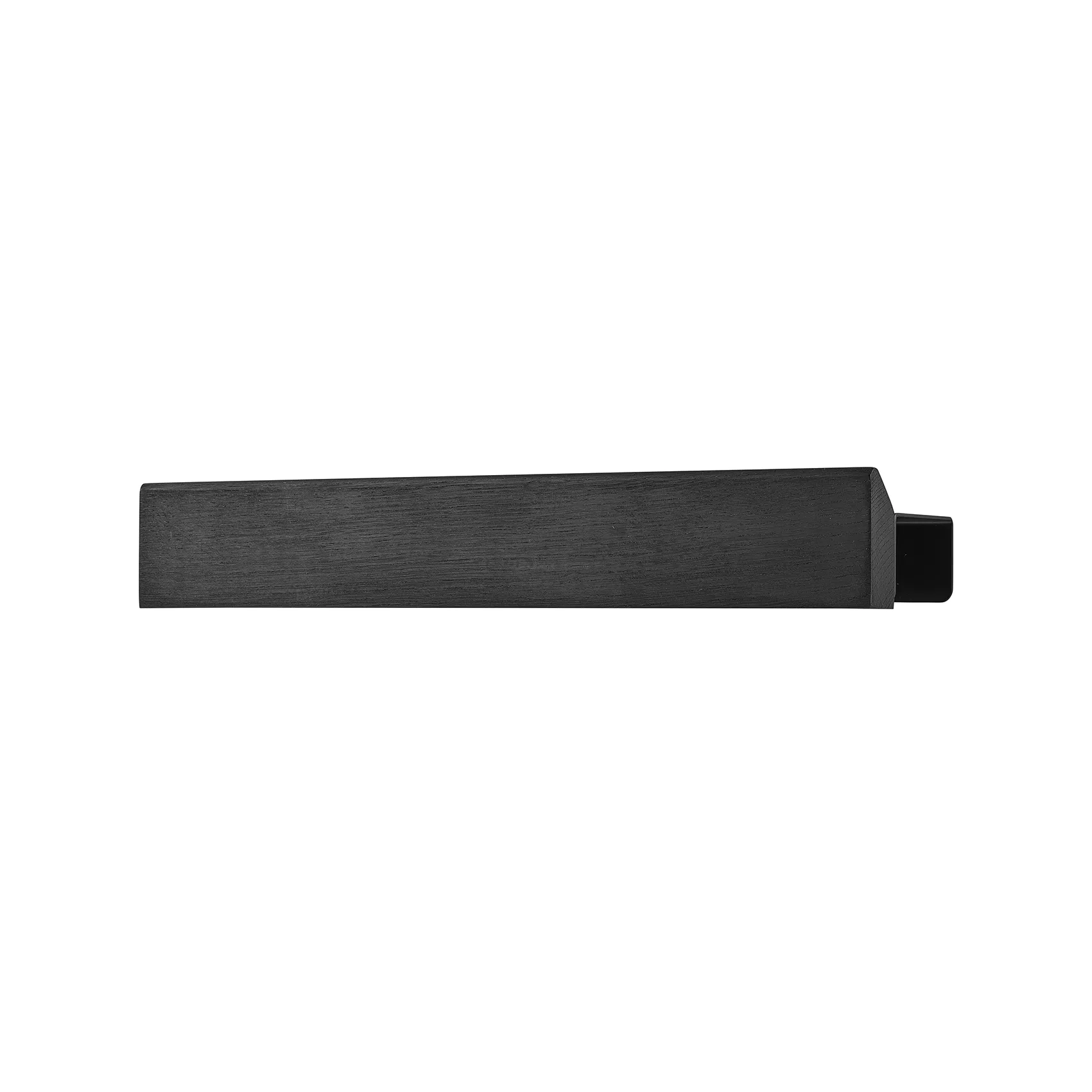 Étagère magnétique Flex Rail 40 cm, Chêne peint noir-noir Gejst